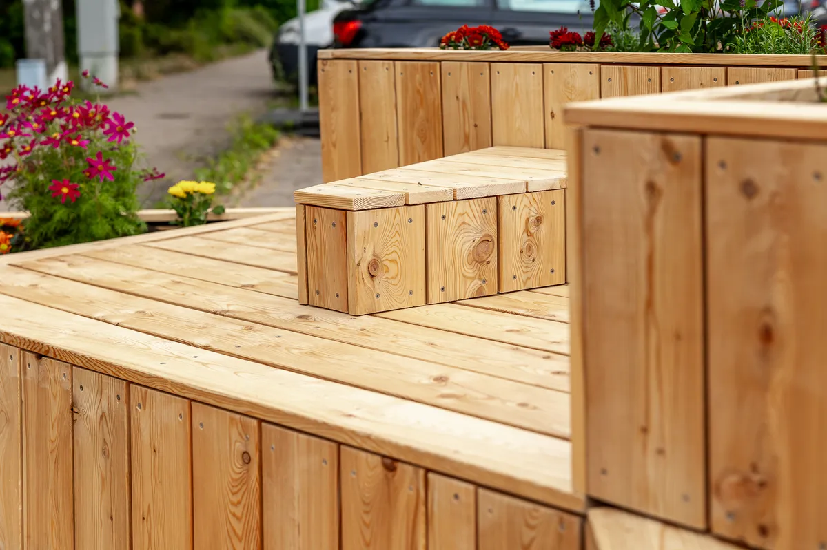 Parklet in der Region Hannover