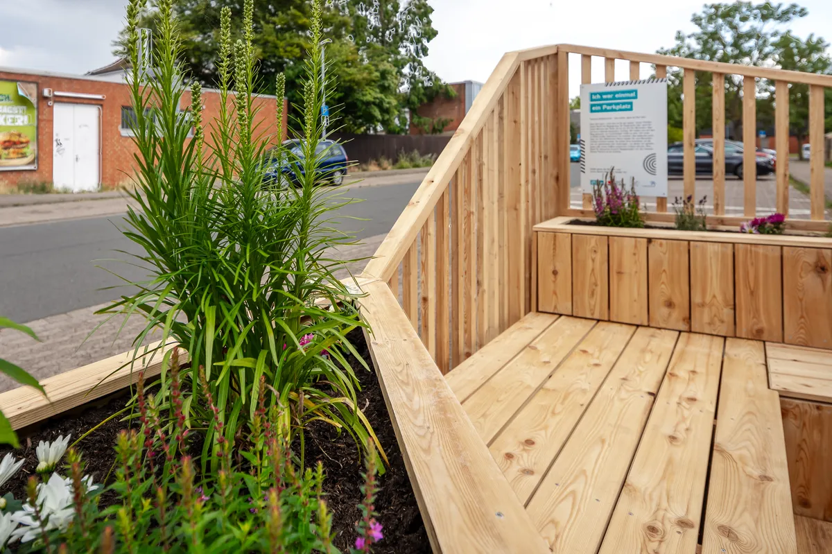 Parklet in der Region Hannover