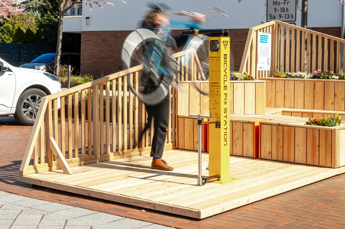 Parklet in der Region Hannover